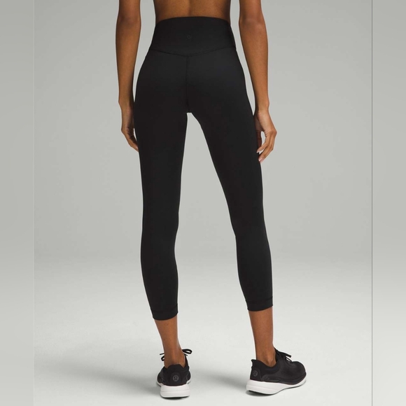 LULULEMON Wunder Under SmoothCover High-Rise 25" Black - Picture 2 of 11